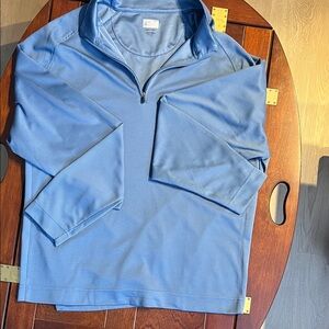 Greg Norman Collection Blue Long Sleeve Shirt